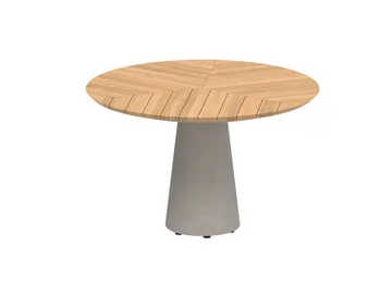 CONIX - Round teak garden table by Royal Botania - view 2